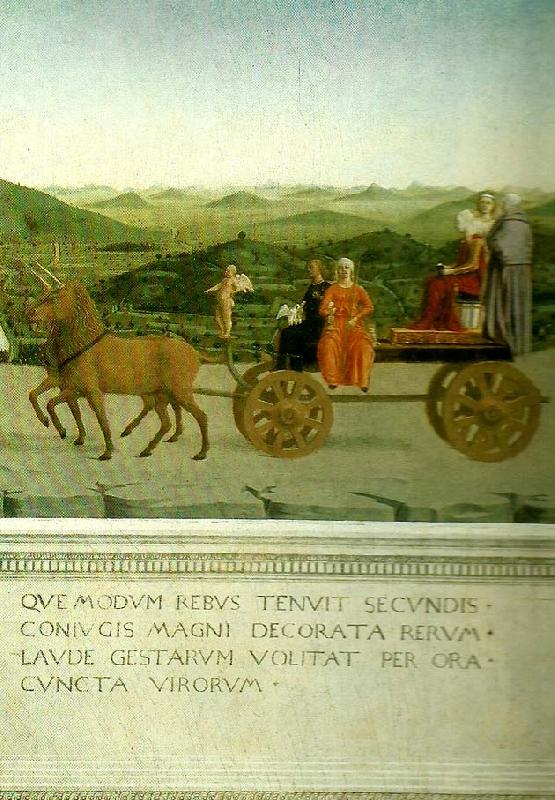 Piero della Francesca the triumph of battista sforza